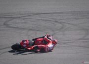 Sesi practice MotoGP Mandalika diwarnai insiden Marc Marquez terjatuh