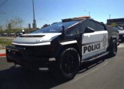 Intip 10 unit Cybertruck yang jadi mobil baru polisi di Las Vegas